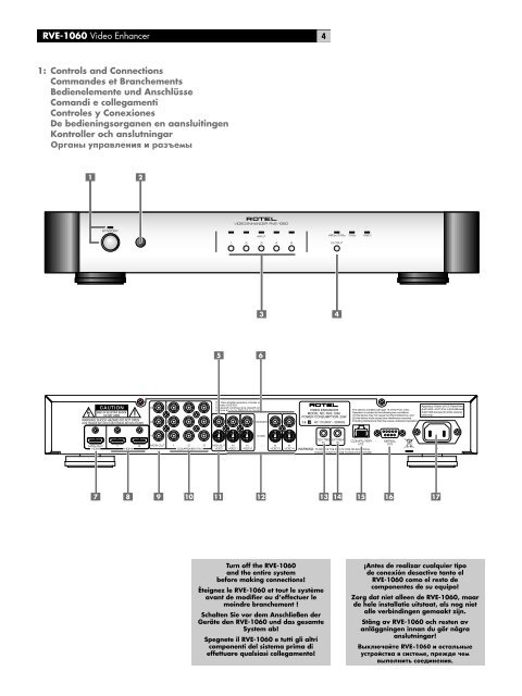 RVE-1060 - Rotel