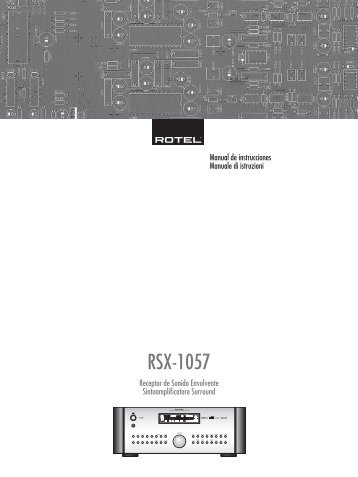 RSX-1057 - Rotel