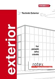 Katalog Fassadenplatten - Rotex Metallbauteile GmbH