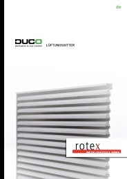 Katalog DUCO Lüftungsgitter - Rotex Metallbauteile GmbH