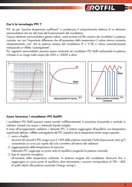 resistenze per radiatori e asciugasalviette elettrici - Rotfil