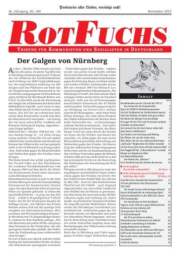 Nr. 190-November 2013 - RotFuchs