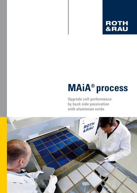 Maia Process Screen 2 Roth Rau Ag