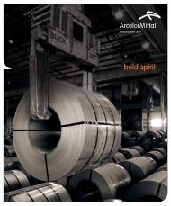 bold spirit - ArcelorMittal South Africa