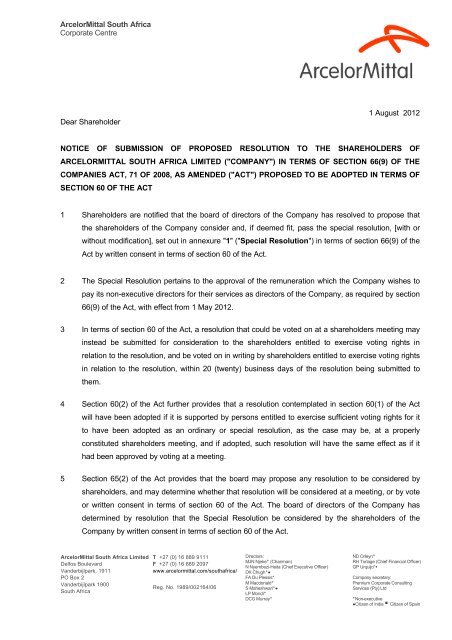 Shareholders Agreement Template Companies Act 2008 Best Of Document 