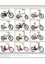 Electric bikes(battery type)