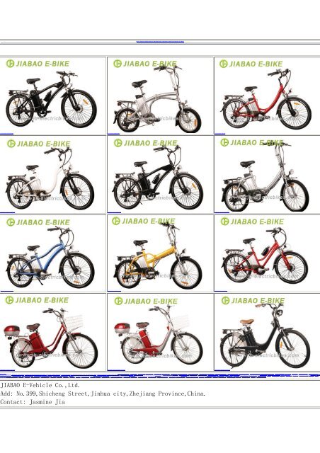Electric bikes(battery type)