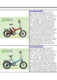 electric folding bike TDN05Z Product Model:JB ... - Electric bikes