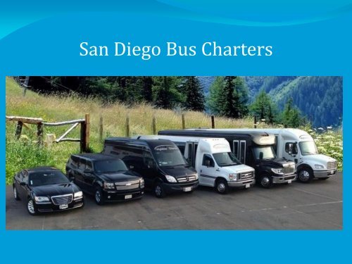 Charter Buses San Diego