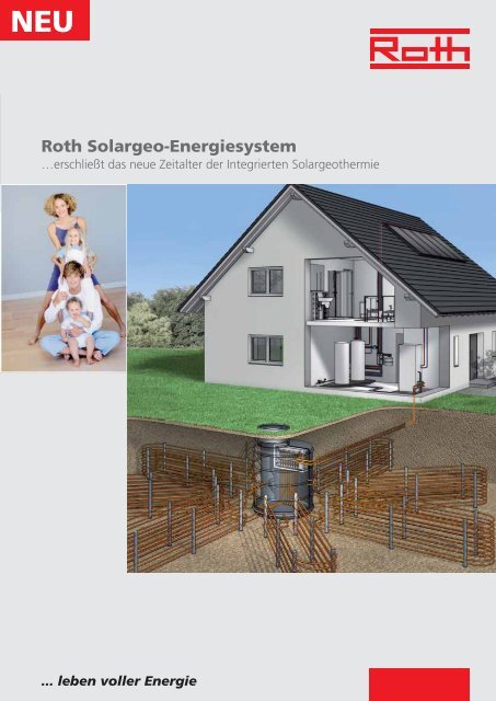 Prospekt Solargeo-Energiesystem - Roth Werke