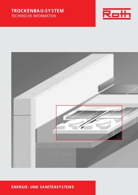 Technische Information Trockenbau-System TBS - Roth Werke