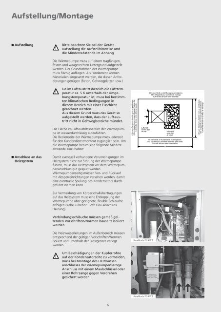 Technische Daten - Roth Werke