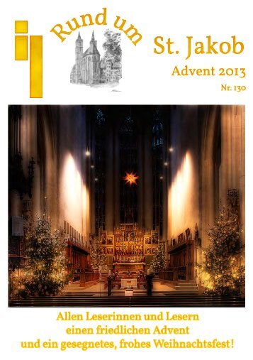 Gemeindebrief Advent 2013 - Rothenburg ob der Tauber