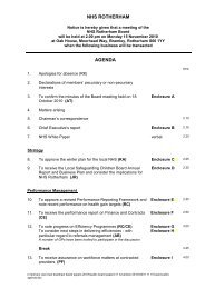 2010 11 15 Board Public Papers - All.pdf - NHS Rotherham