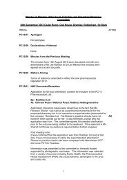 20b - Pharmacy Committee Minutes - 10.09.12.pdf - NHS Rotherham