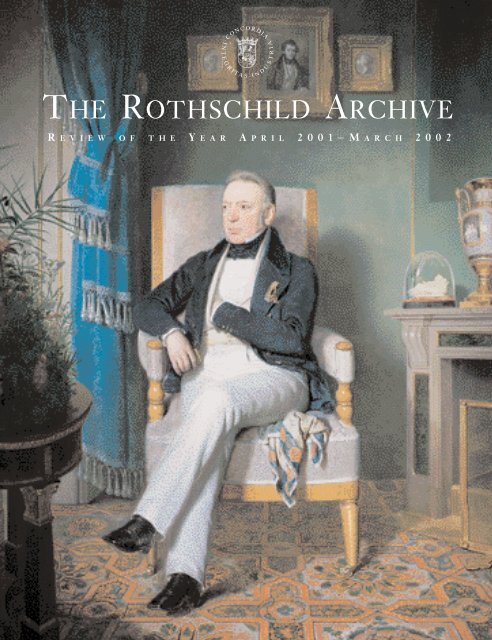 Review of the Year April 2001 â€“ March 2002 - The Rothschild Archive.