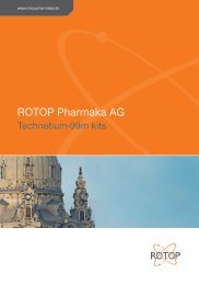 product overview - ROTOP Pharmaka AG