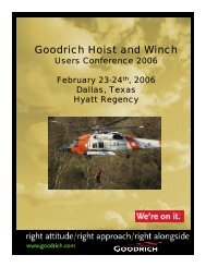 Goodrich Hoist and Winch - Helicopter Association International