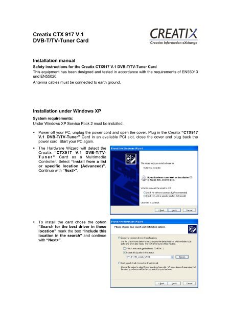 DOWNLOAD DRIVERS: CREATIVE CTX 405 V.1