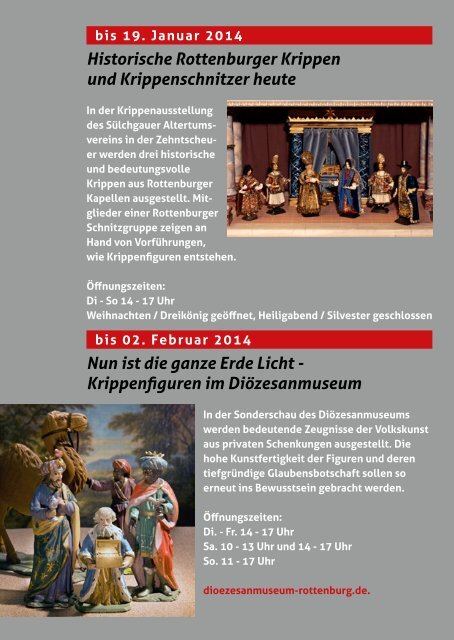 Veranstaltungskalender Januar / Februar 2014 - Stadt Rottenburg ...