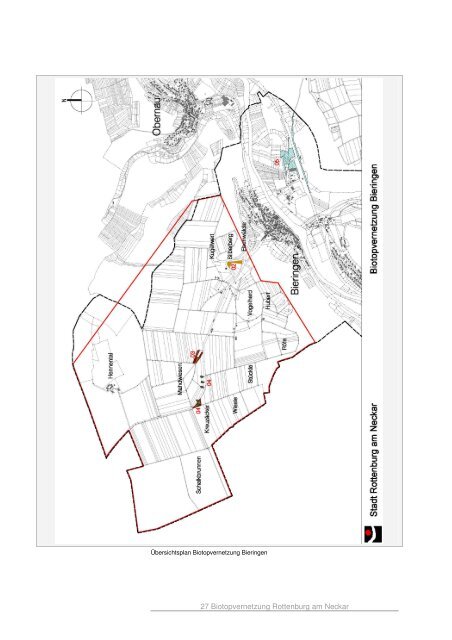 Biotopvernetzung in Rottenburg am Neckar, Beiträge zur ...