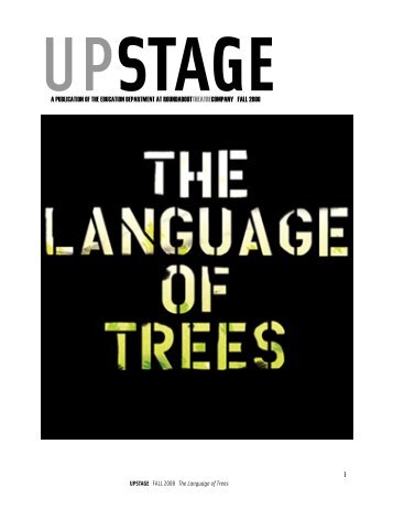 The Language of Trees - Roundabout Theatre Company