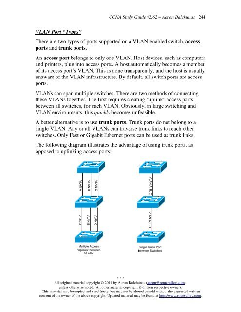 Cisco CCNA Study Guide - Router Alley