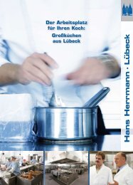Der Arbeitsplatz für Ihren Koch: Großküchen aus Lübeck