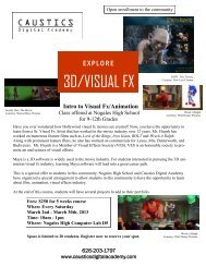 3D/VISUAL FX