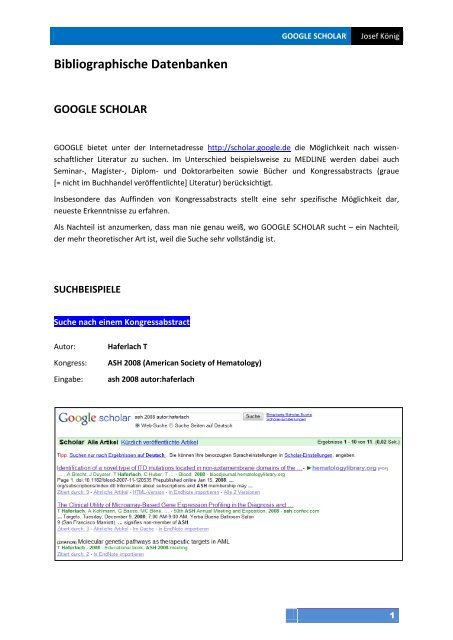 medizinische datenbanken - Alumni Club Medizinische UniversitÃ¤t ...