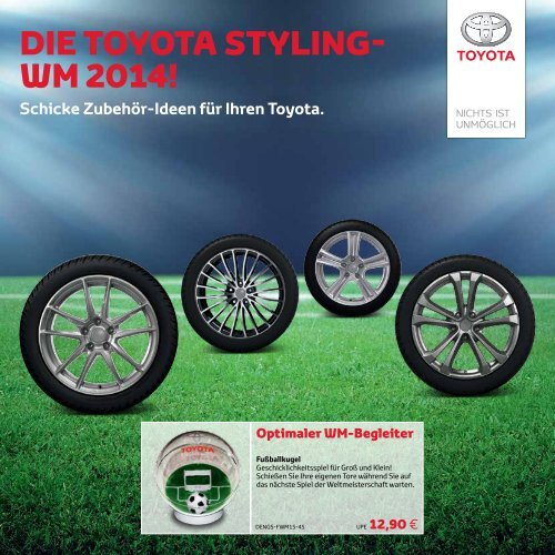 DIE TOYOTA STYLING- WM 2014!