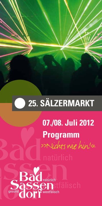 Sälzermarkt 2012 - Bad Sassendorf