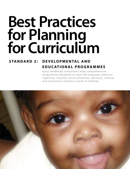 Best Practices - The Early Childhood Commission