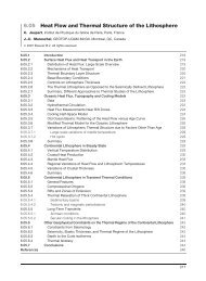 6.05 Heat Flow and Thermal Structure of the Lithosphere - Le Geotop