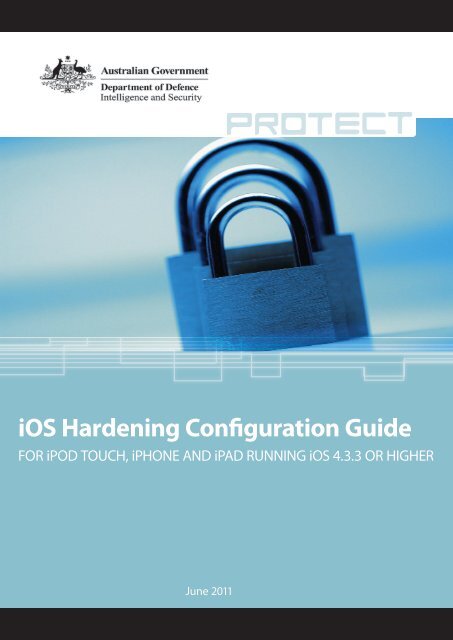 iOS Hardening Configuration Guide - DSD