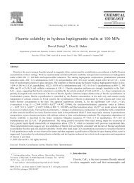 Fluorite solubility in hydrous haplogranitic melts at 100 MPa