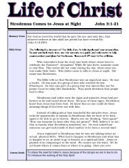 LOCJohn Lesson08 Nicodemus Comes to Jesus - Mission Arlington