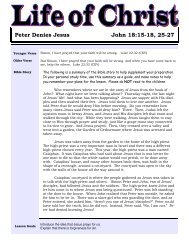 LOCJohn Lesson40-Peter Denies Jesus - Mission Arlington