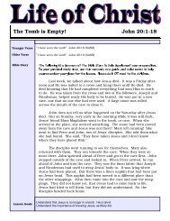 LOCJohn Lesson44-The Tomb is Empty - Mission Arlington