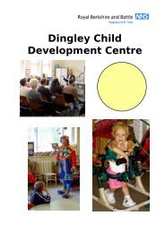 Dingley Child Development Centre Report 2005 - The Royal ...