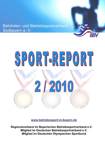 und Betriebssportverband Südbayern e. V. - Betriebssport in Bayern
