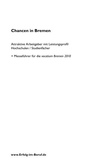 Chancen in Bremen - Berufsbildungsstelle Seeschiffahrt