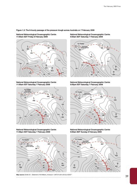 the february 2009 fires - 2009 Victorian Bushfires Royal Commission