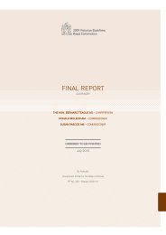 FINAL REPORT - 2009 Victorian Bushfires Royal Commission