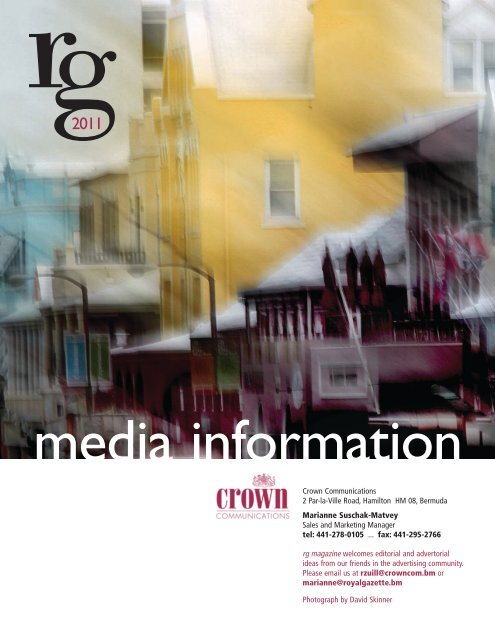 RG Magazine Media Kit - The Royal Gazette