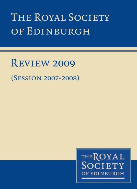 2009 - The Royal Society of Edinburgh
