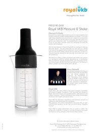 Press Release - Royal VKB