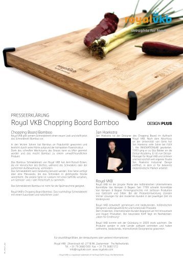 Pressemitteilung - Royal VKB