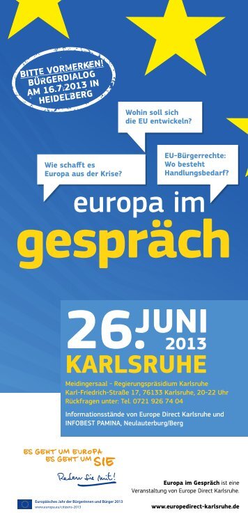 26.juni karlsruhe - Regierungspräsidium Stuttgart