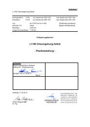 L1100 Ortsumgehung Ilsfeld - Regierungspräsidium Stuttgart